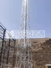 山西興縣50米塔架不銹鋼煙囪項(xiàng)目（口徑DN800mm，高度50m)